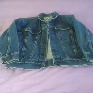 Girls or Boys Touch Gear Jean Jacket Size L/7